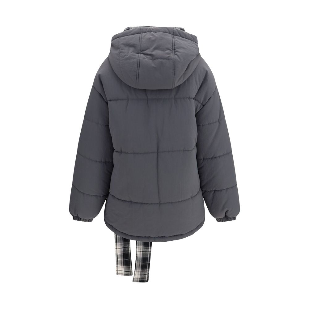 MARBELL Gray Polyamide Full-Length Jacket