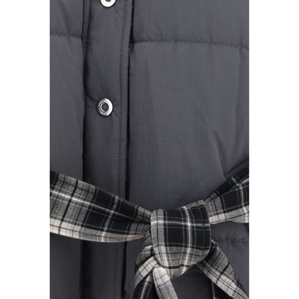MARBELL Gray Polyamide Full-Length Jacket