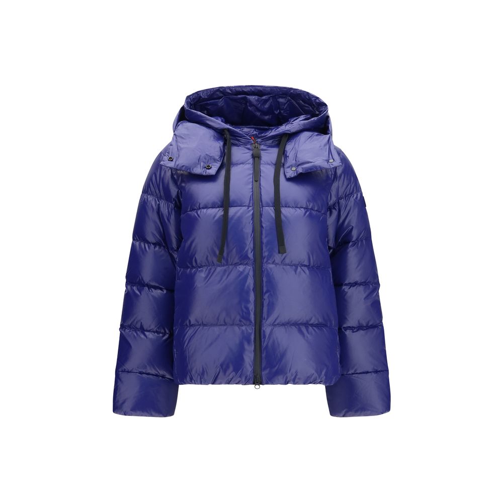 Peuterey Blue Polyamide Full-Length Jacket