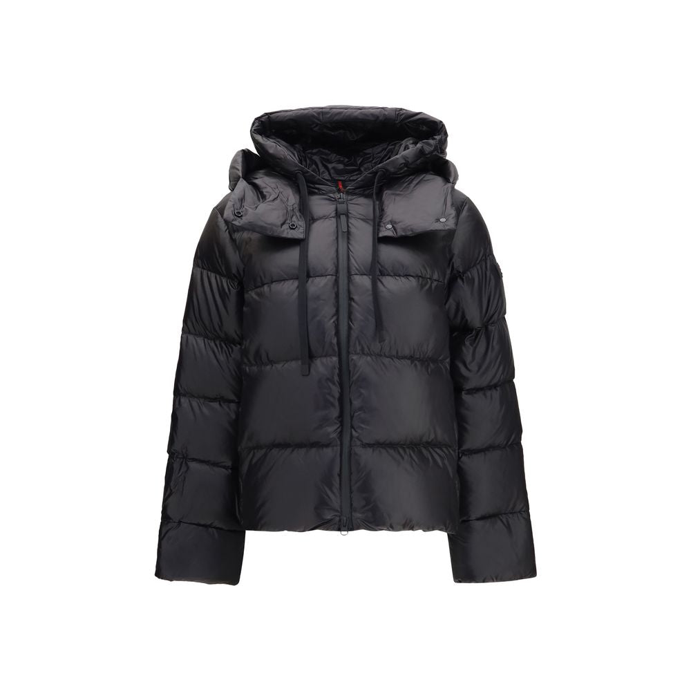 Peuterey Black Polyamide Full-Length Jacket