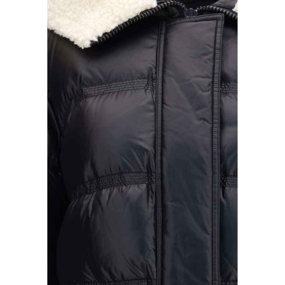Peuterey Black Polyamide Full-Length Jacket