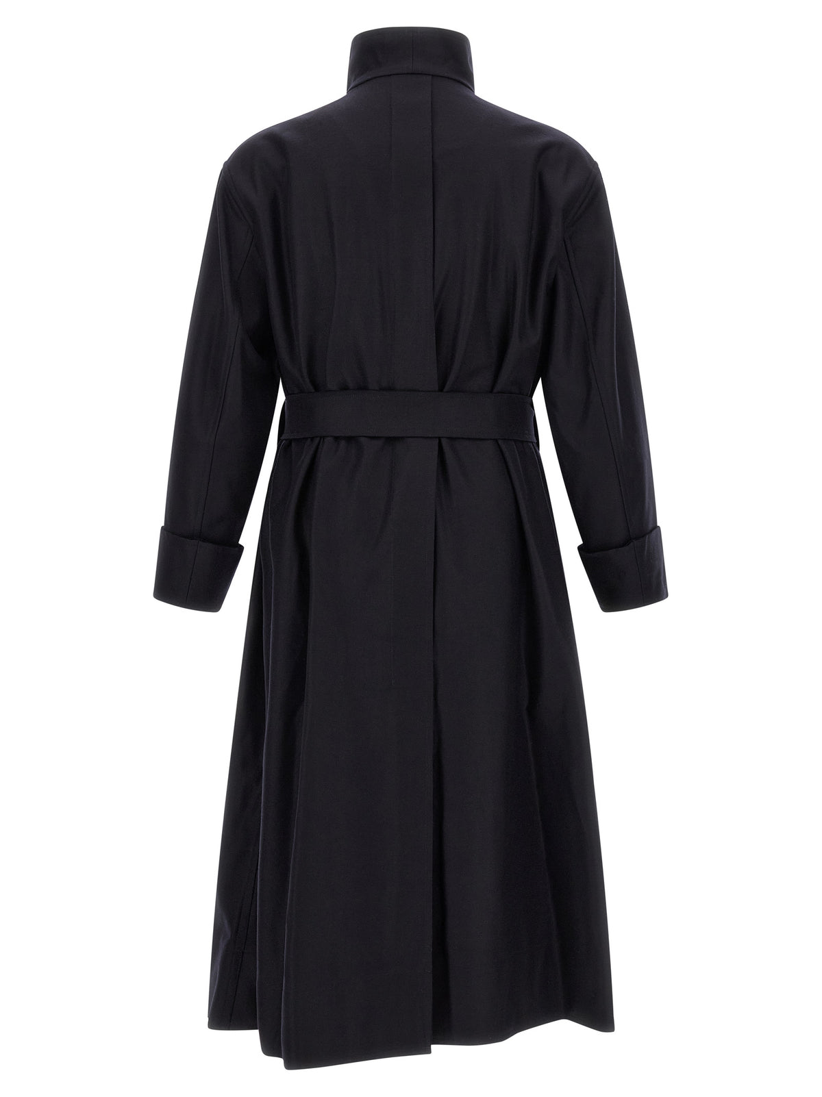Issey Miyake Black Wool Coat