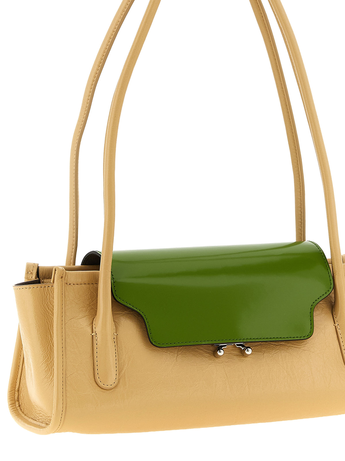 Marni Multicolor Calfskin Shoulder Bag