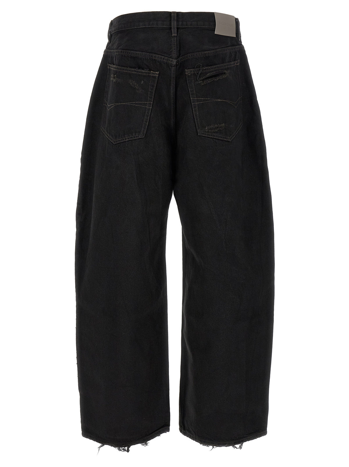 Balenciaga Black Cotton Jeans Denim