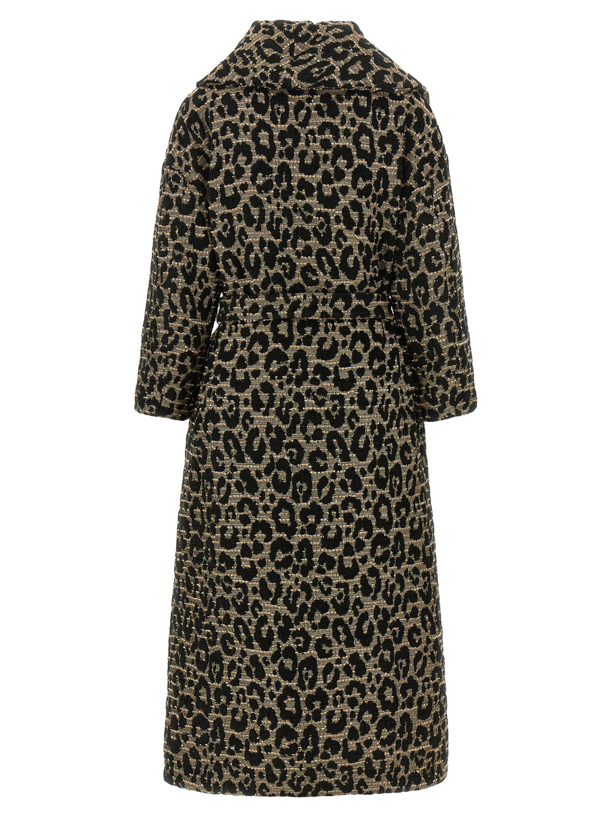Herno Black Acetate Coat