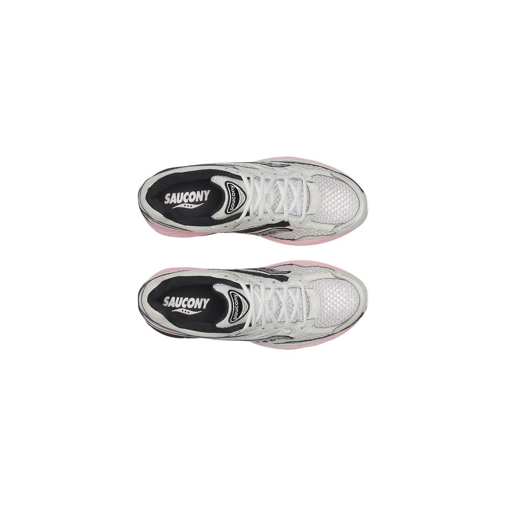 Saucony White Synthetic Athletic Sneakers