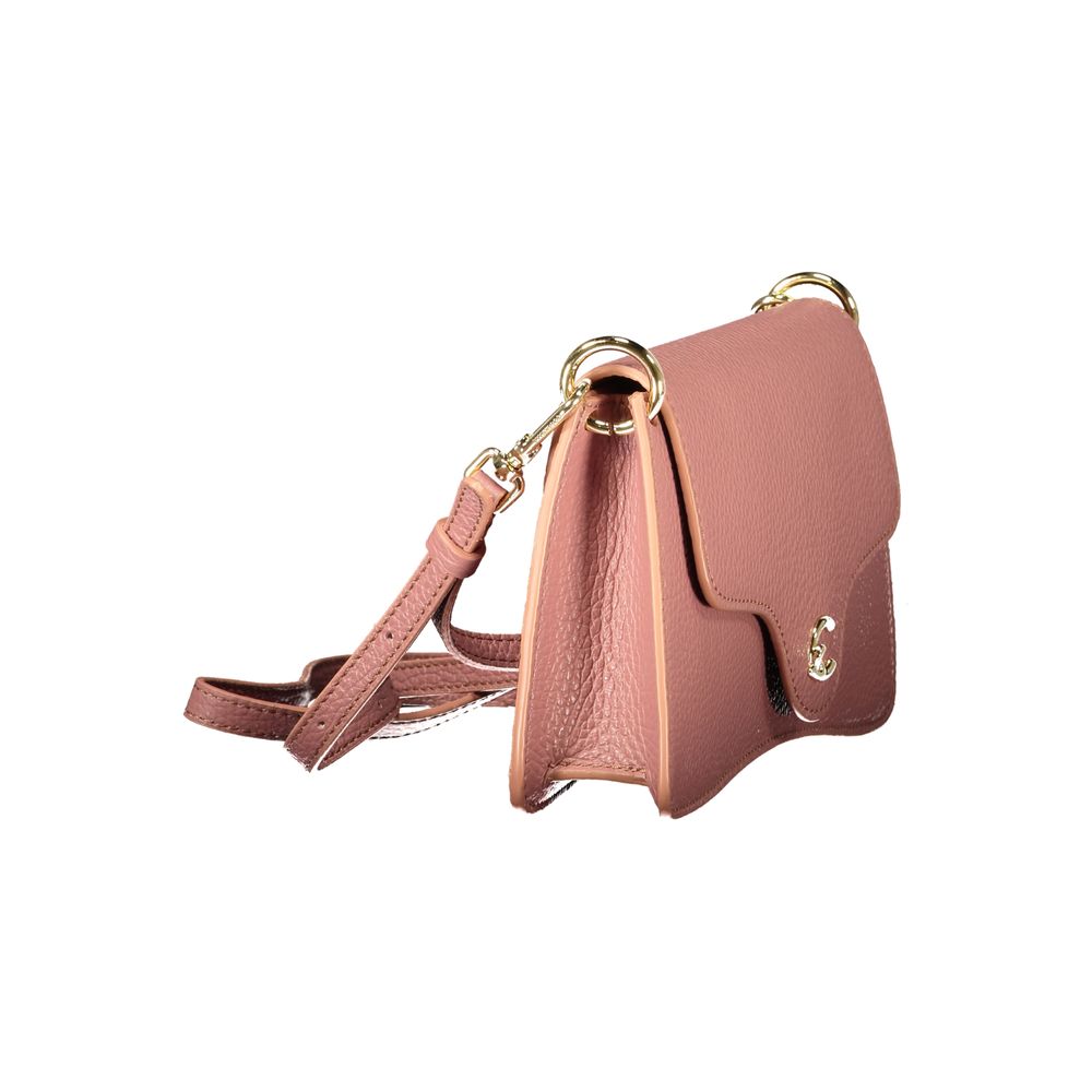 Coccinelle Pink Leather Handbag
