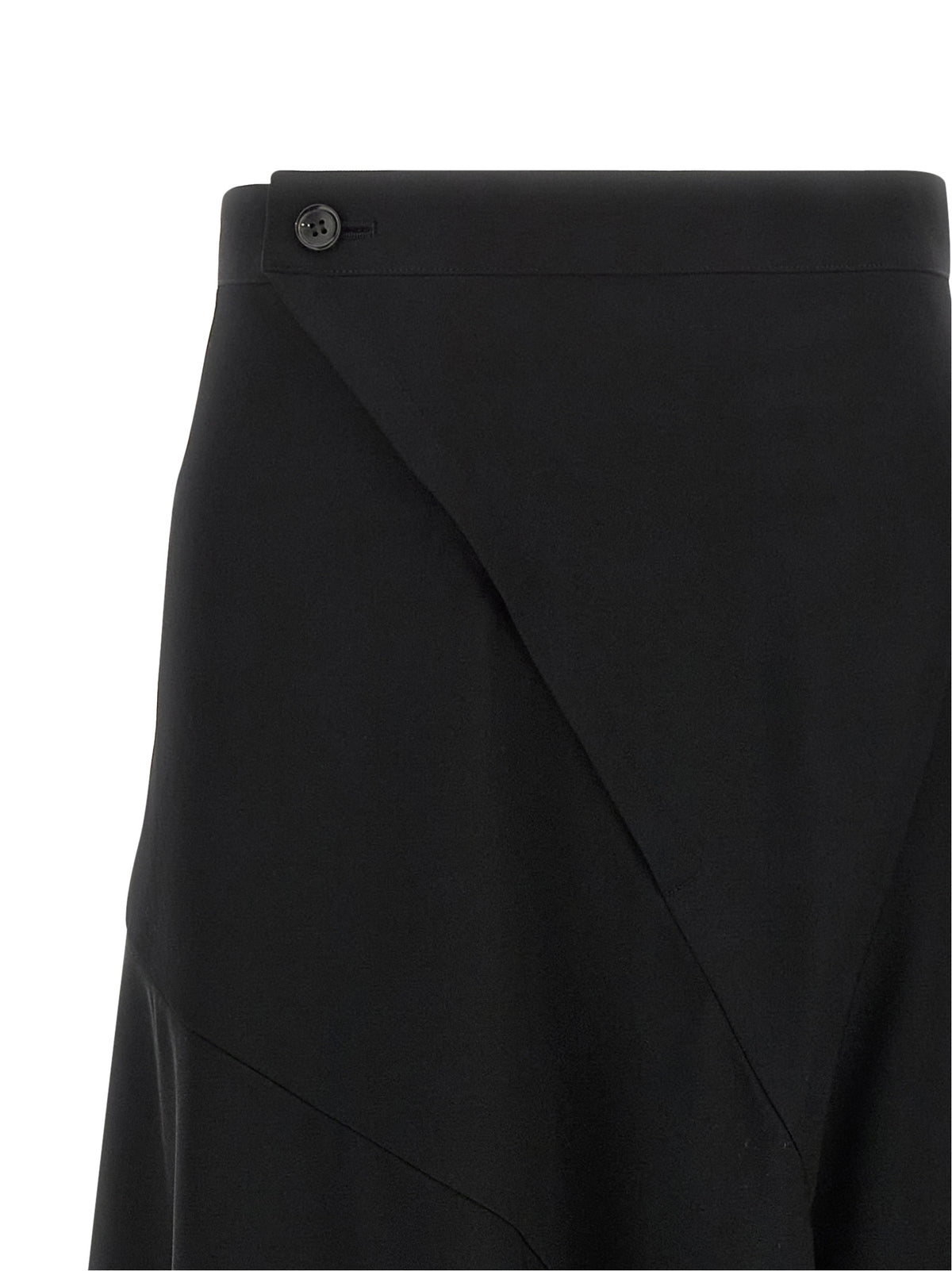 Junya Watanabe Black Wool Flared Pants