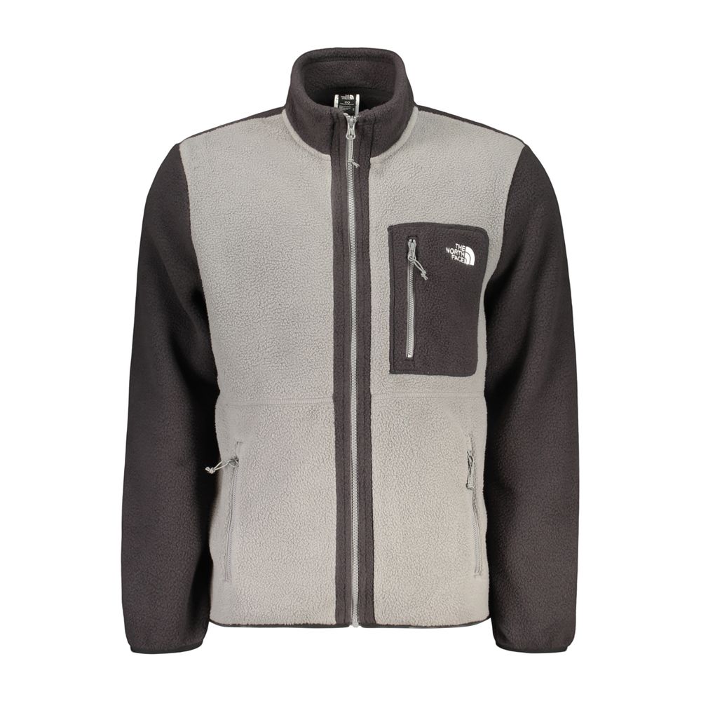 The North Face Gray Polyester Men's Sweatshirt