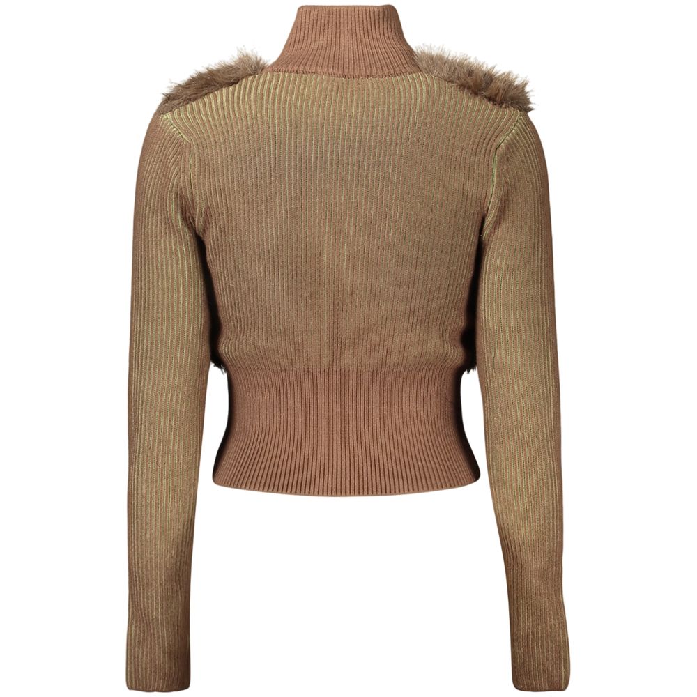Desigual Brown Viscose Women's Sweater