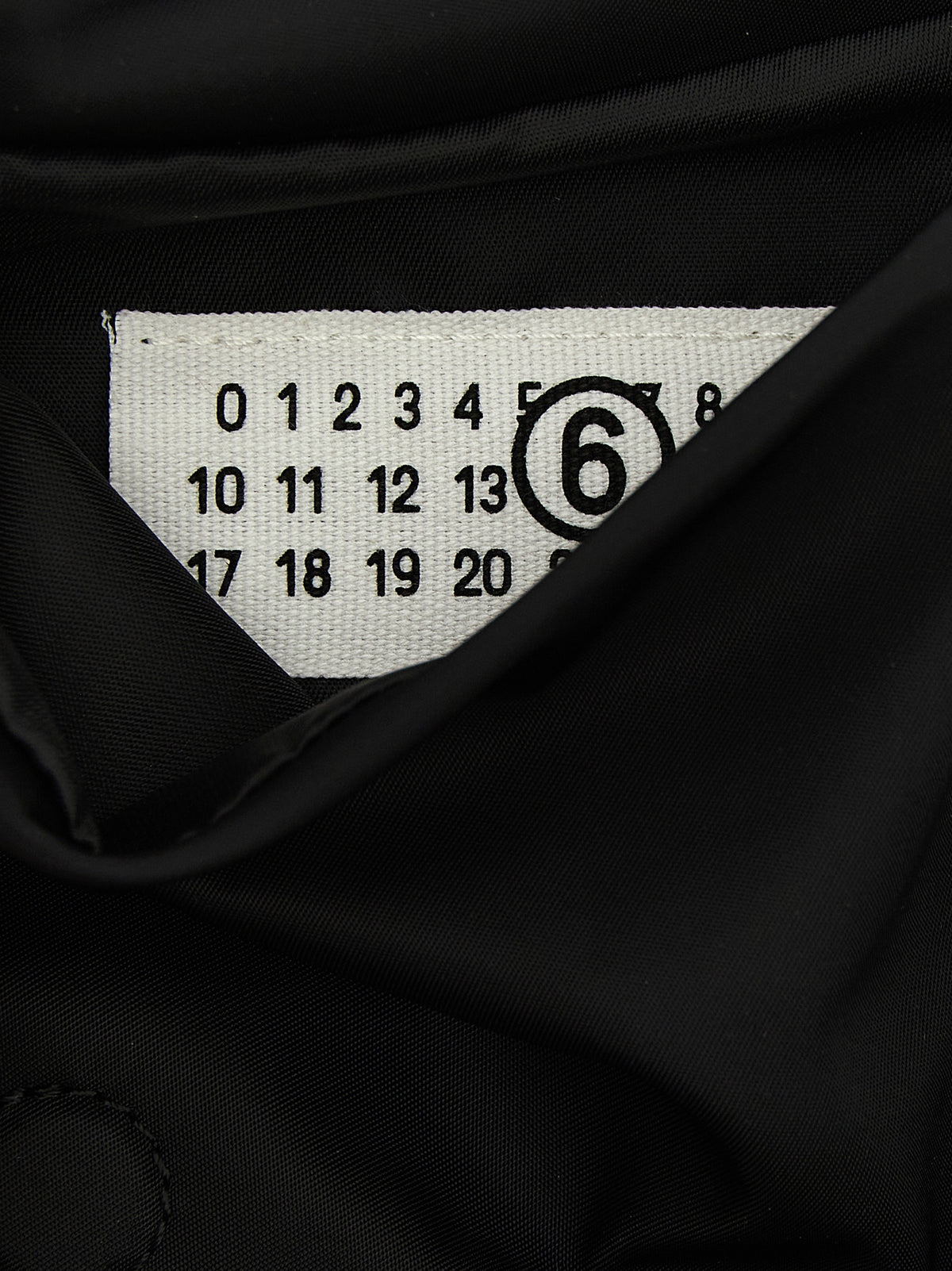 MM6 Maison Margiela Black Polyamide Crossbody Bag