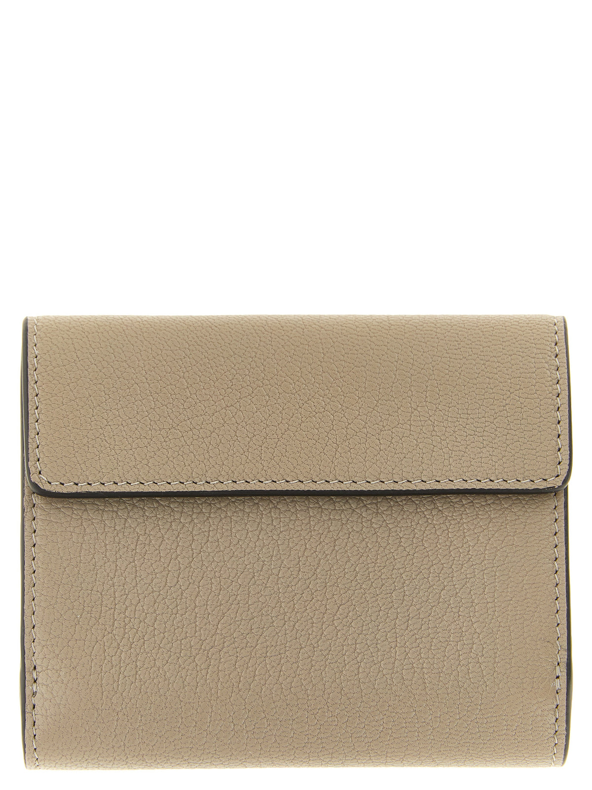 Chloé Beige Goatskin Cardholder