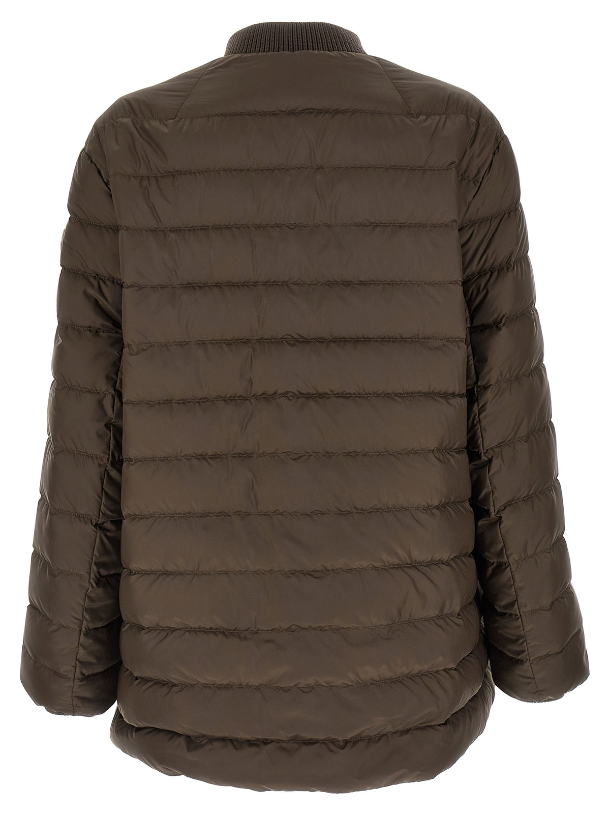 Rick Owens Brown Polyester Bomber