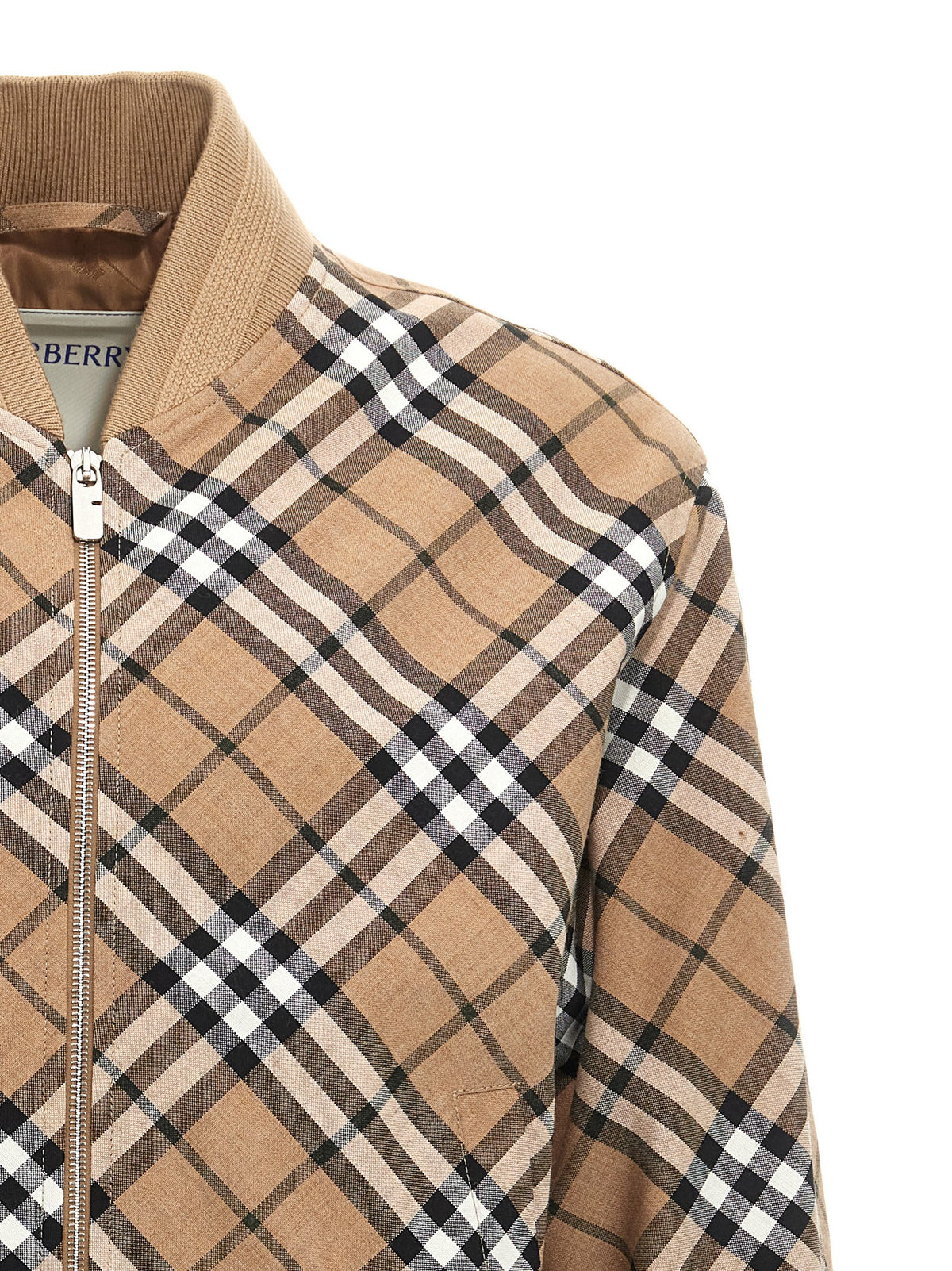 Burberry Multicolor Polyester Bomber