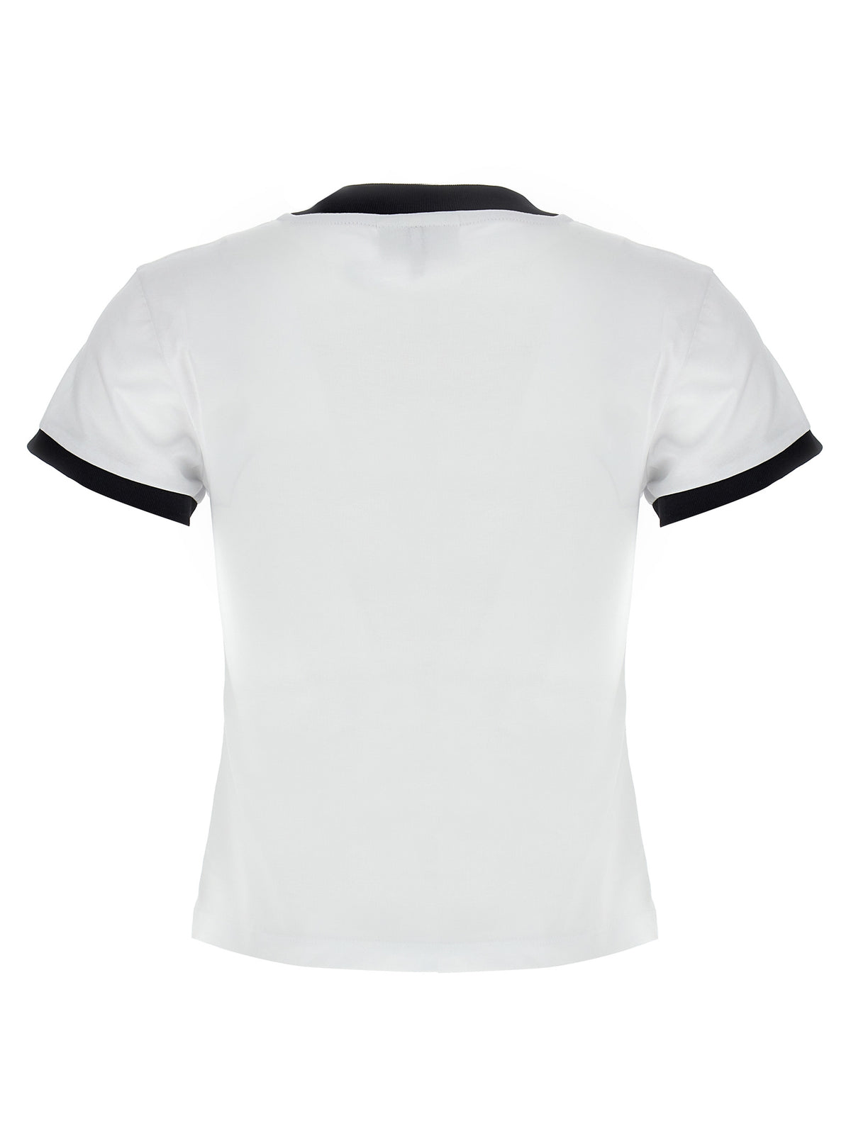 Ganni White Cotton T-Shirt