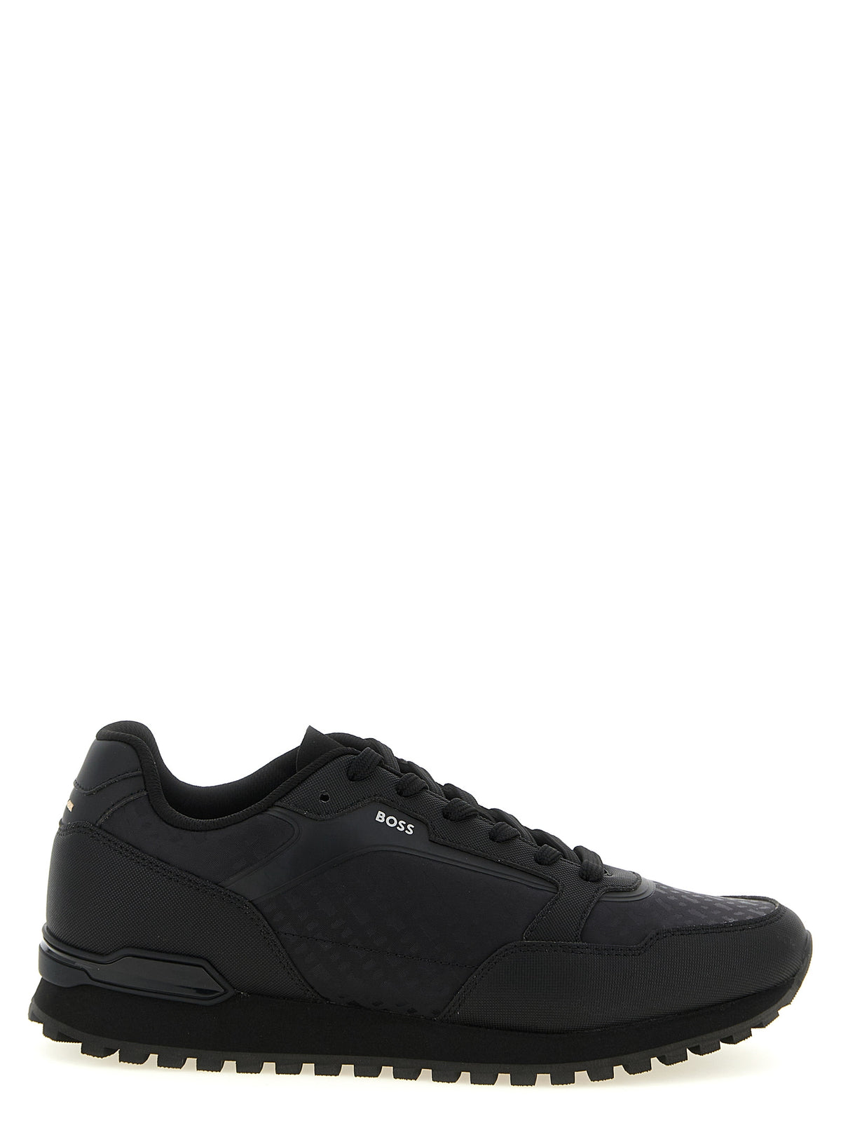 Hugo Boss Black Polyester Athletic Sneakers