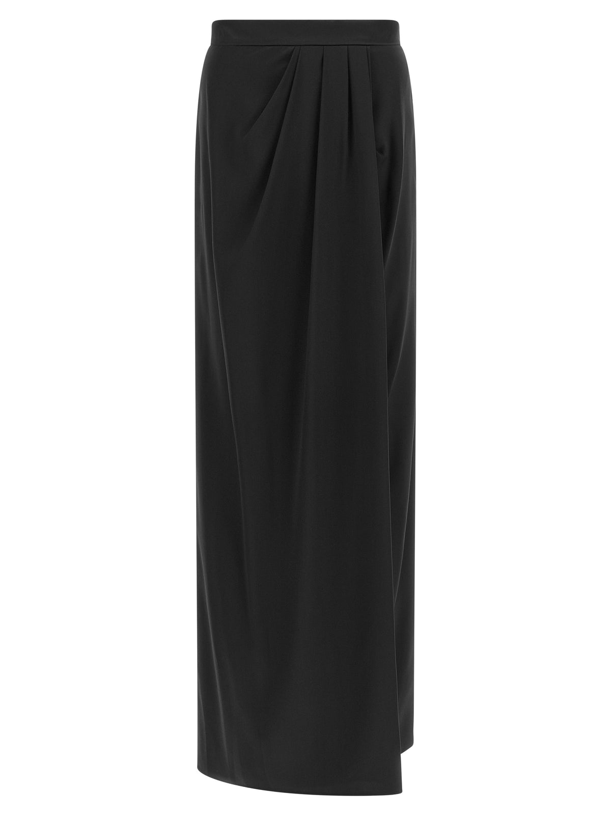 Max Mara Black Silk Mini Skirt