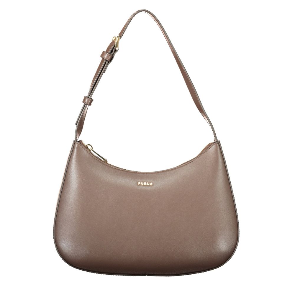 Furla Brown Leather Women's Bag