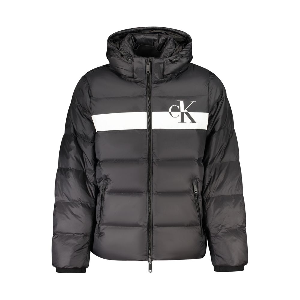 Calvin Klein Black Nylon Men's Jacket