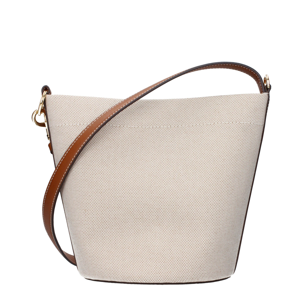 Tory Burch Beige Fabric Crossbody Bag