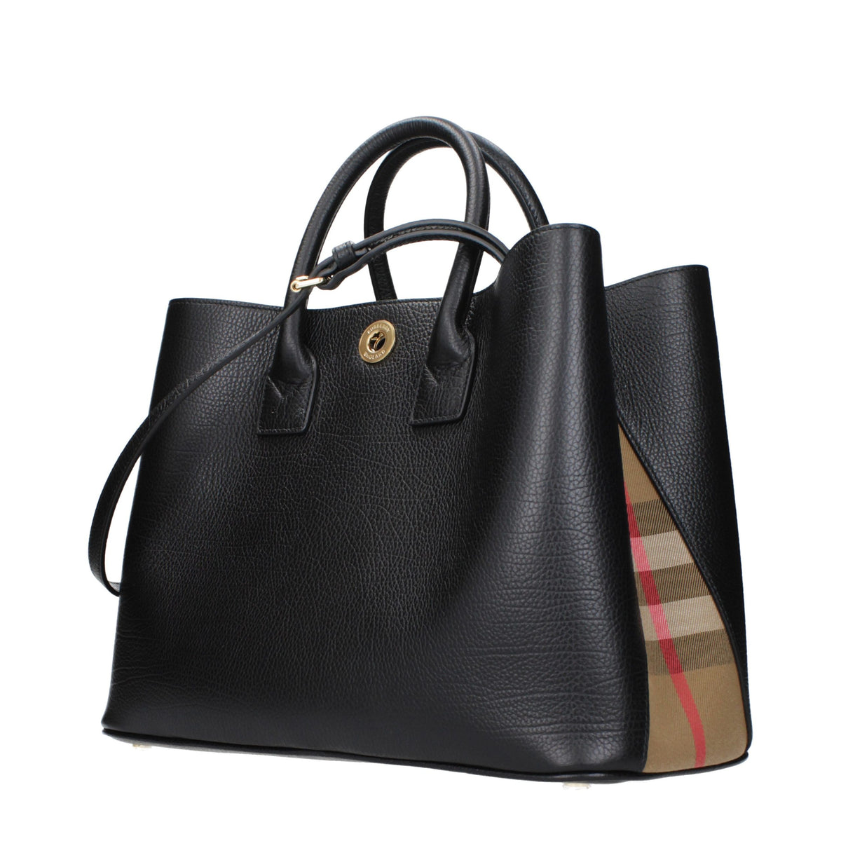Burberry Black Leather Handbag