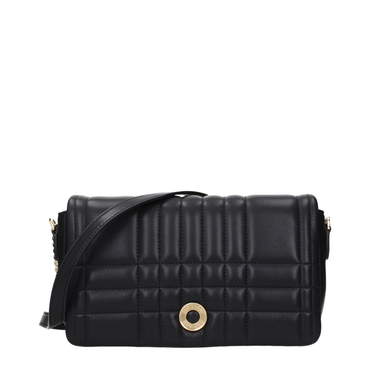 Burberry Black Leather Crossbody Bag