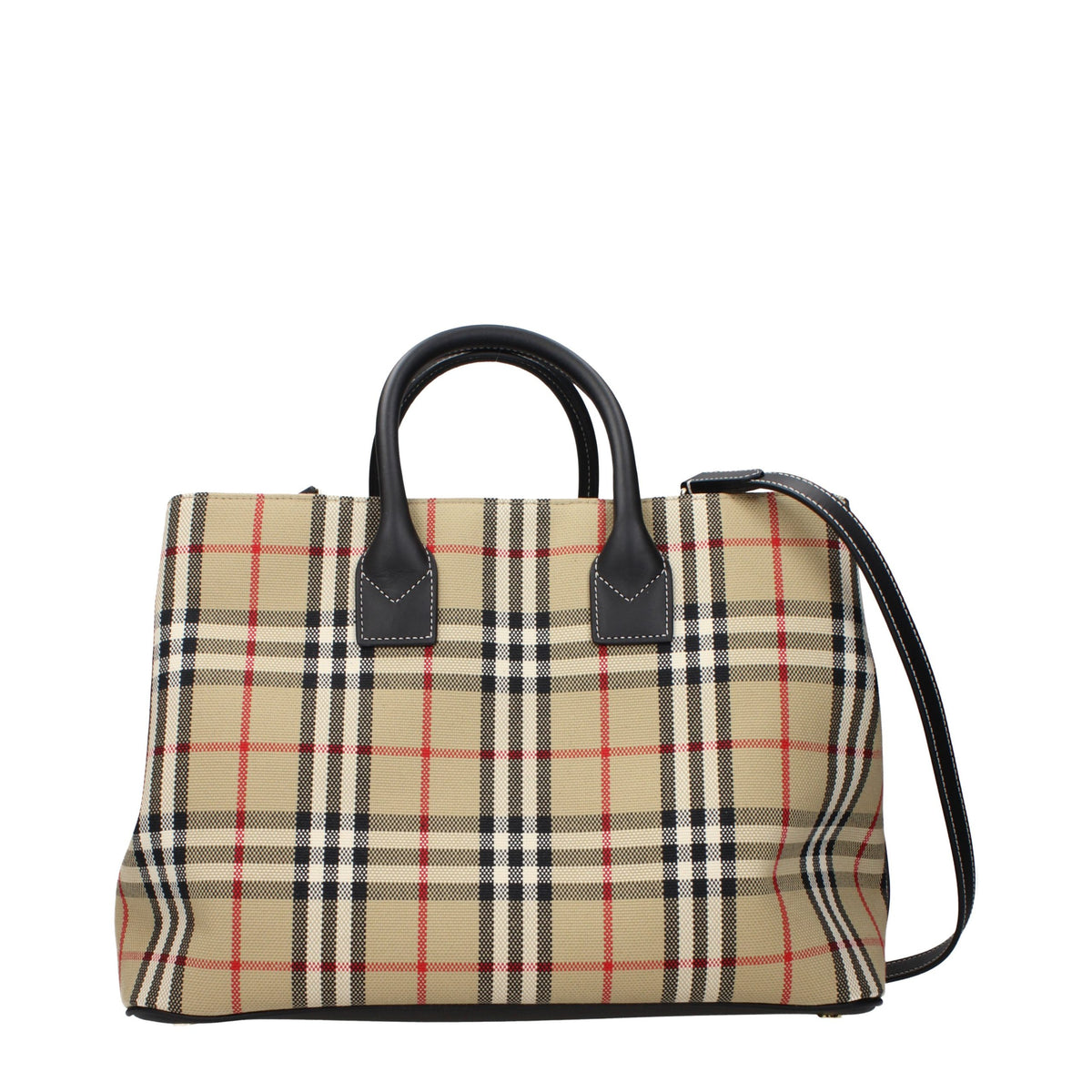 Burberry Beige Fabric Handbag