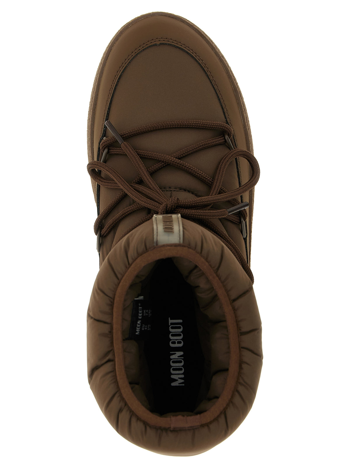 Moon Boot Brown Polyamide Flat Boots