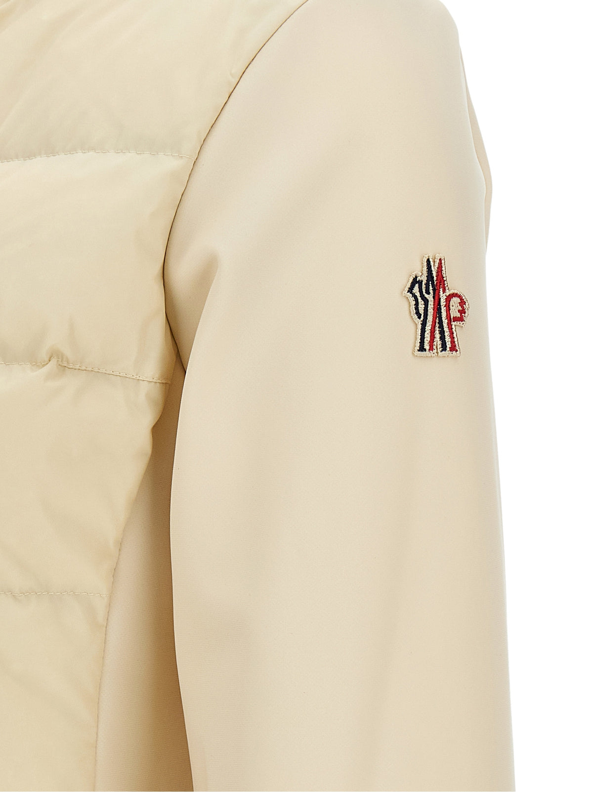 Moncler Grenoble White Polyamide Cardigan