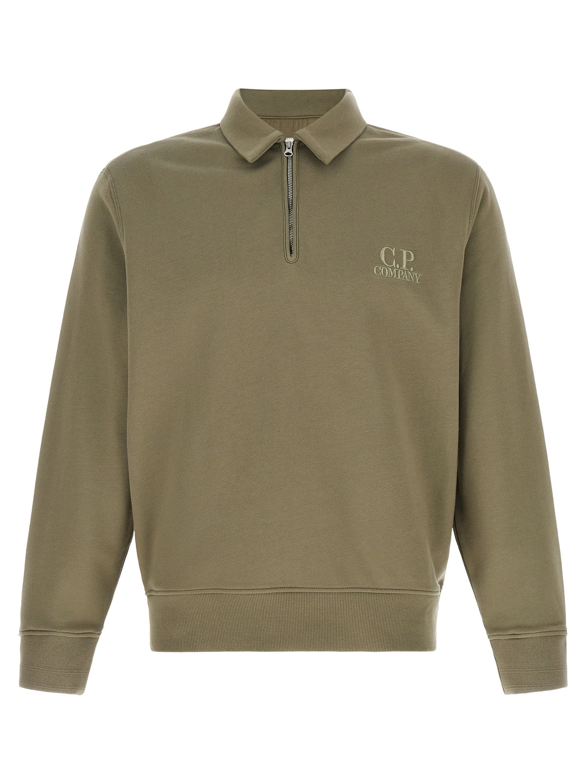 C.P. Company Gray Cotton Sweatshirt