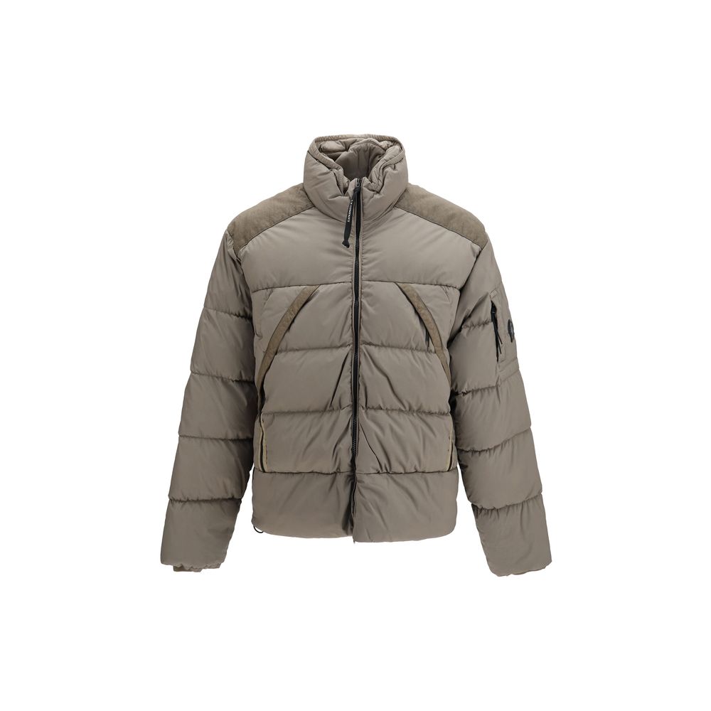 C.P. Company Gray Polyamide Full-Length Jacket