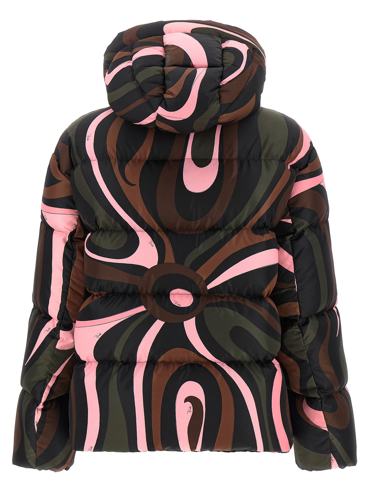 Emilio Pucci Multicolor Polyamide Full-Length Jacket
