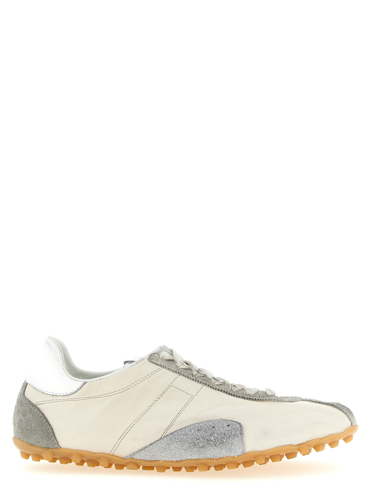 Maison Margiela Gray Cashmere Athletic Sneakers