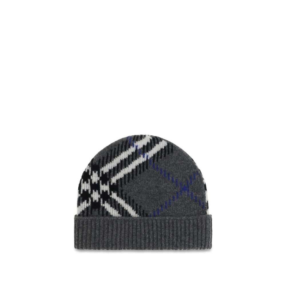 Burberry Gray Cashmere Beanie
