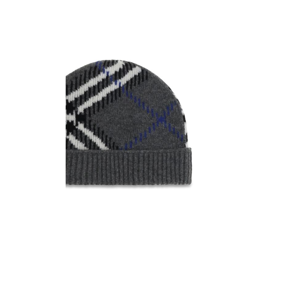 Burberry Gray Cashmere Beanie