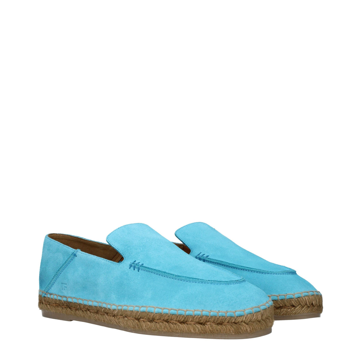 Tom Ford Blue Leather Espadrilles