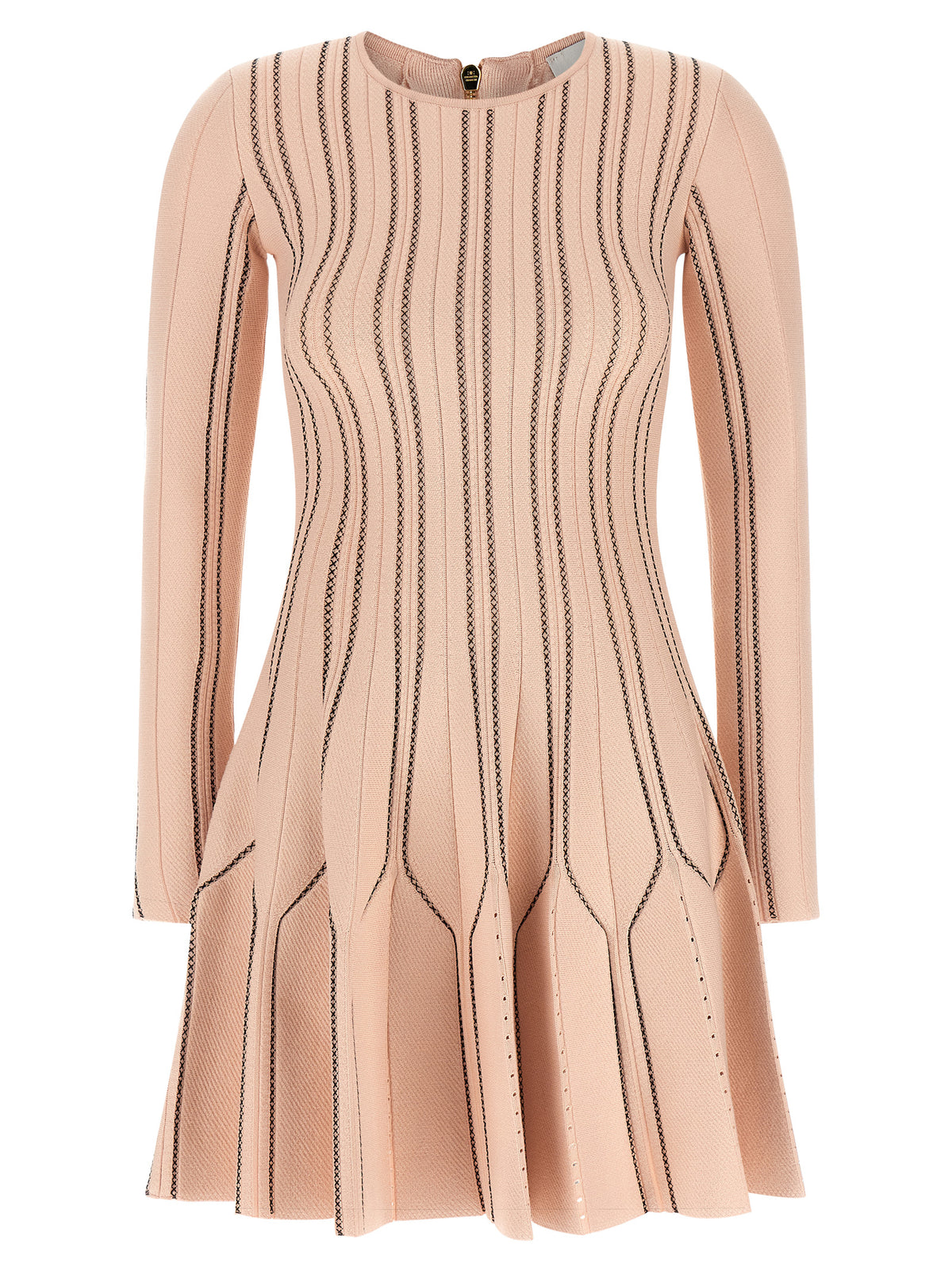 Elisabetta Franchi Multicolor Viscose Short Dress
