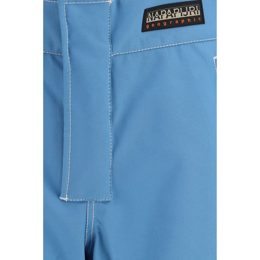Napapijri Blue Polyester Athletic Pants