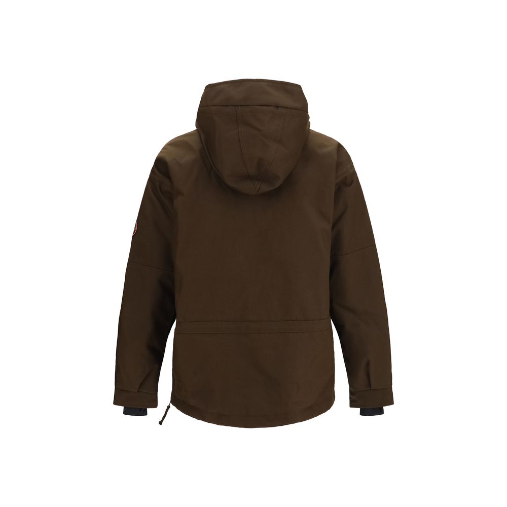 Napapijri Brown Polyamide Shell Jacket