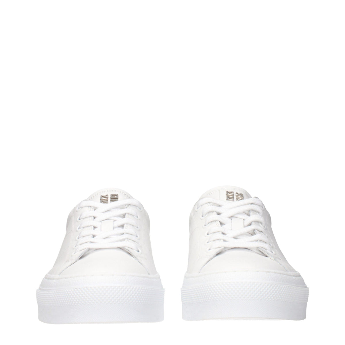 Givenchy White Leather Low Top Sneakers