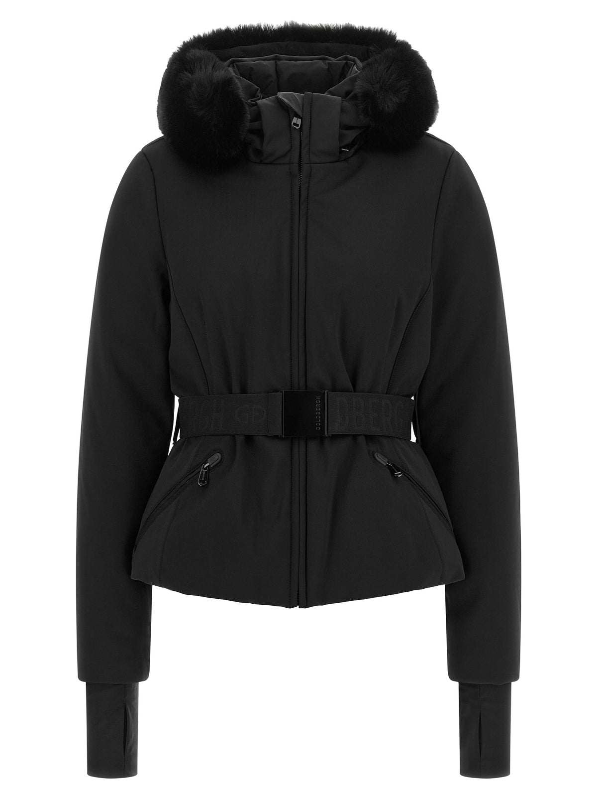 GOLDBERGH Black Polyamide Shell Jacket