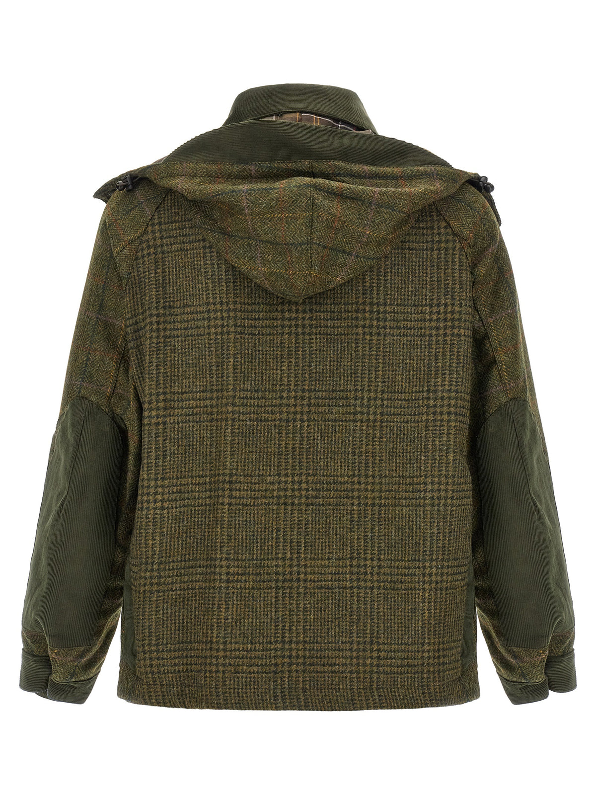 Barbour Bicolor Wool Full-Length Jacket