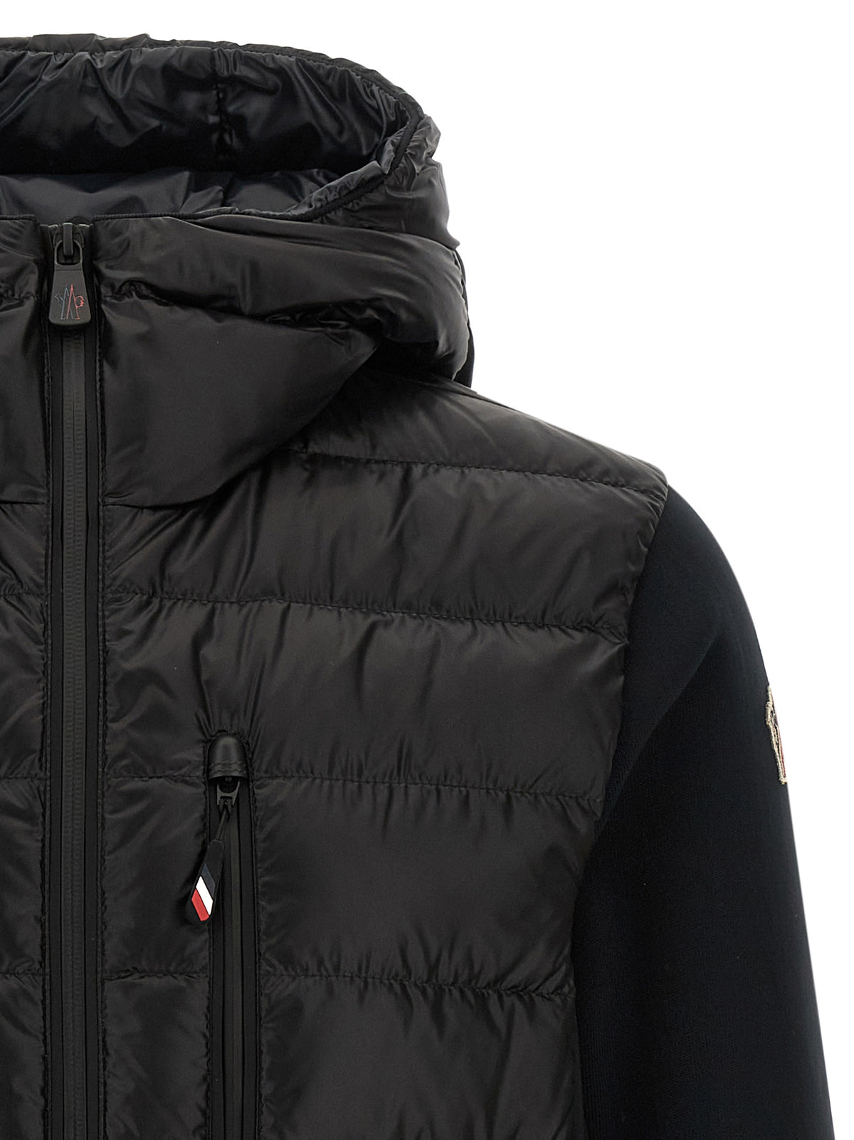 Moncler Grenoble Black Polyamide Sweatshirt