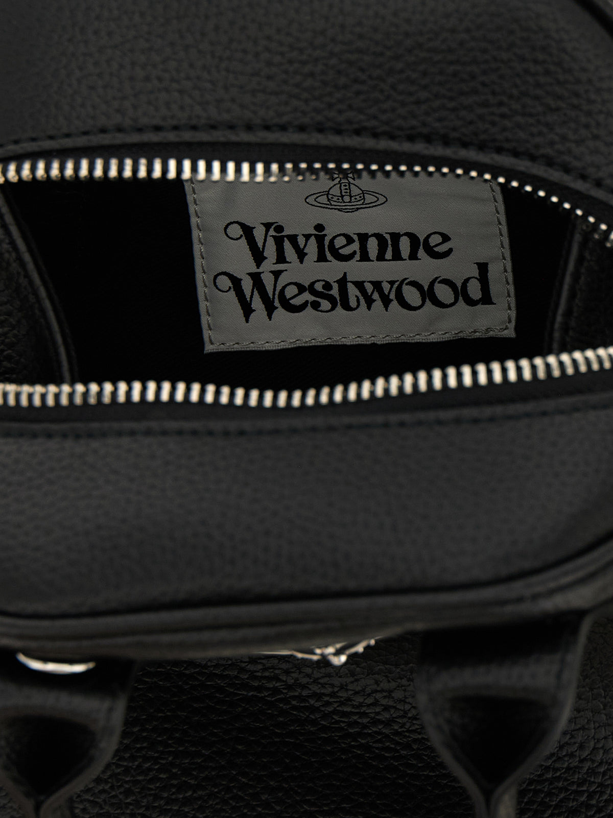Vivienne Westwood Black Polyethylene Handbag