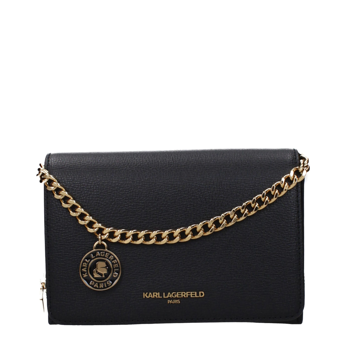 Karl Lagerfeld Black Polyethylene Handbag