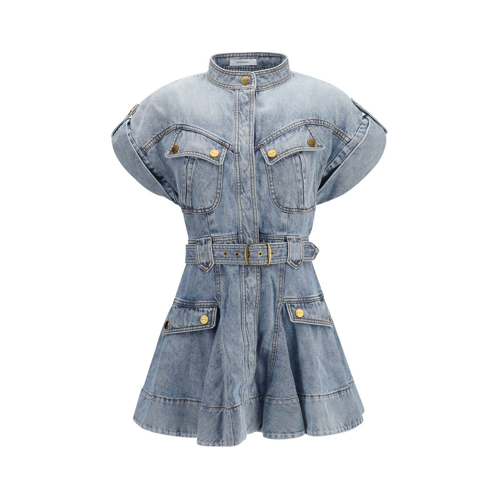 Zimmermann Blue Cotton Casual Dress