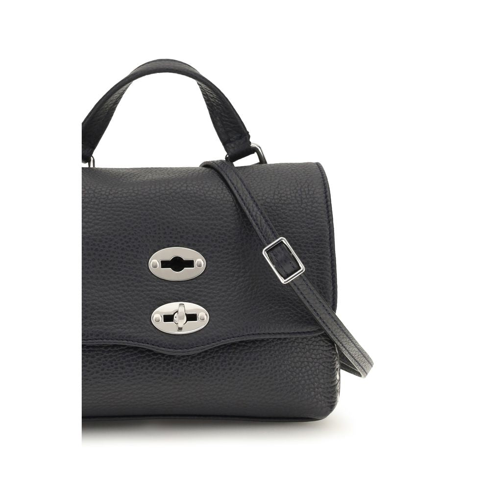 Zanellato Blue Calf Leather Bos Taurus Handbag