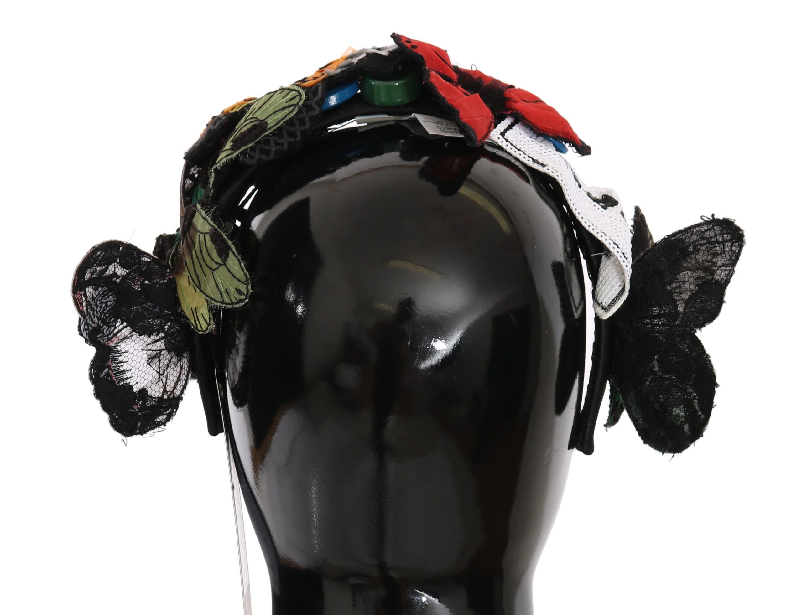 Dolce &amp; Gabbana Elegant Floral Silk Headband διάδημα