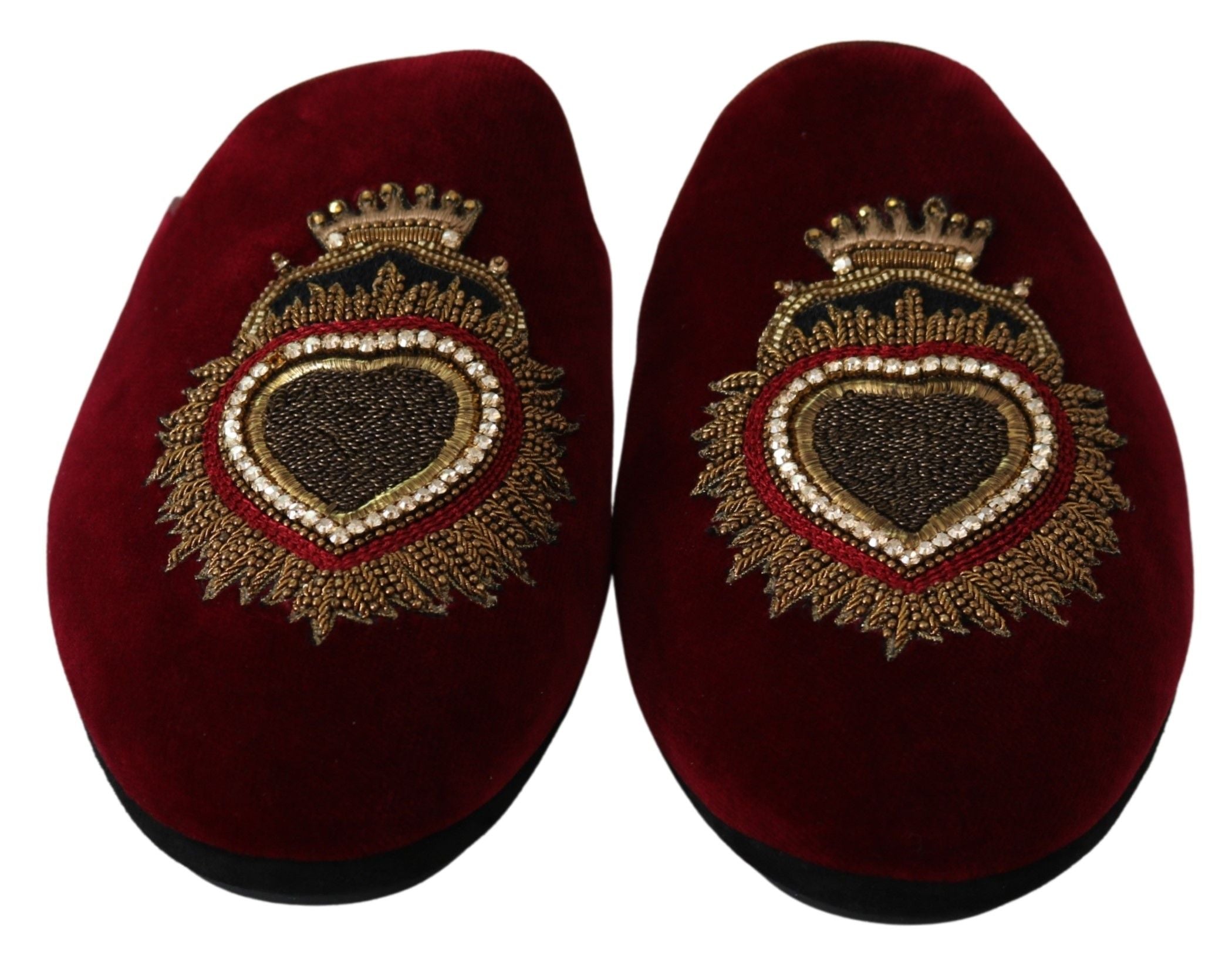 Dolce &amp; Gabbana Red Velvet Κεντημένες Διαφάνειες