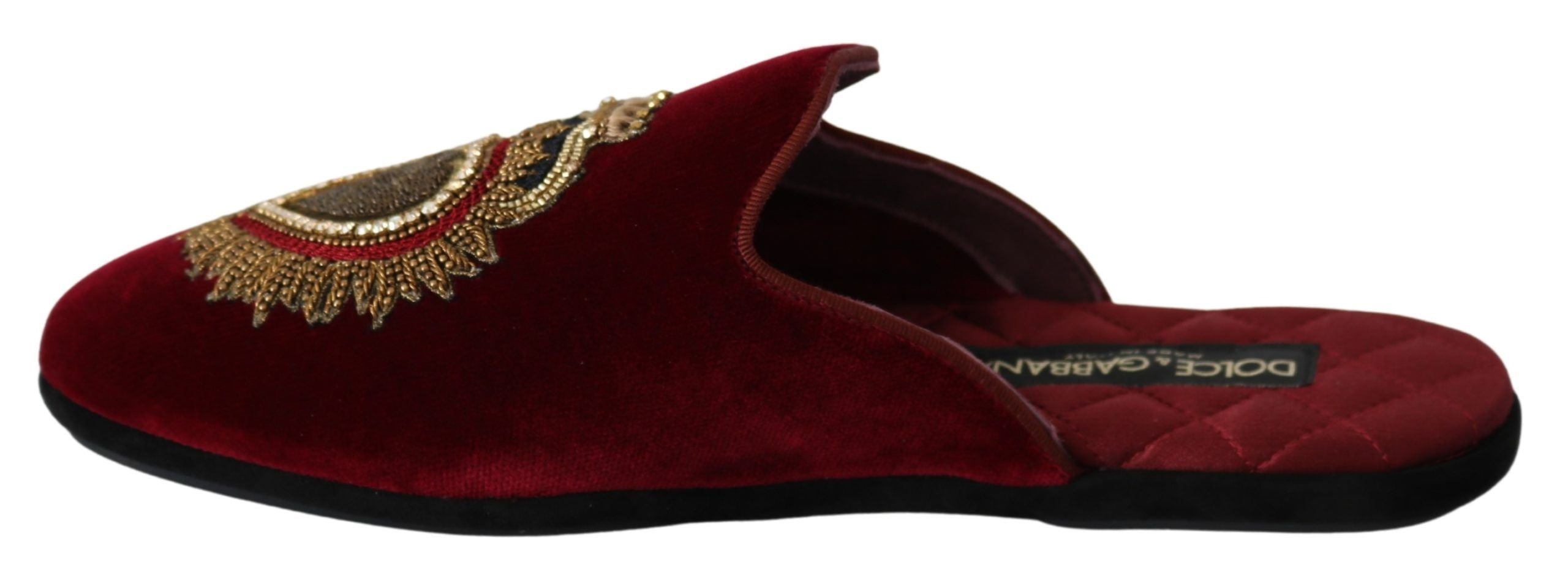 Dolce &amp; Gabbana Red Velvet Κεντημένες Διαφάνειες